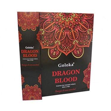 Imagem de Incenso de Massala Indiano Goloka Dragon Blood
