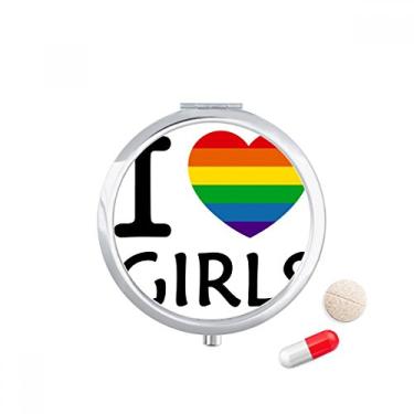 Imagem de Transgênero Bisexuals Caixa de comprimidos com ilustração de coração para remédios