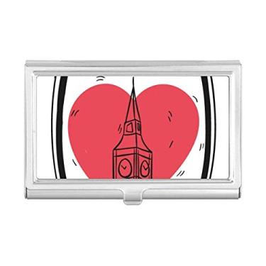 Imagem de Cidade Londres Britain Big Ben Love Porta-cartões Carteira de bolso