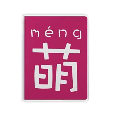 Imagem de Caderno de personagens chineses adoráveis chineses com capa macia