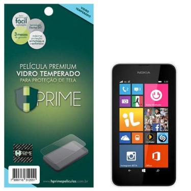 Imagem de Pelicula de Vidro temperado 9h HPrime para Nokia Lumia 530, Hprime, Película Protetora de Tela para Celular, Transparente
