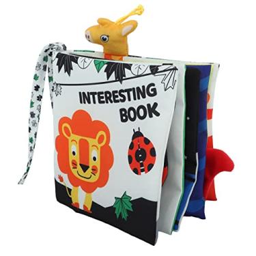 Imagem de Livro de pano de bebê, livro de pano de educação infantil interessante para casa para crianças (tipo B)