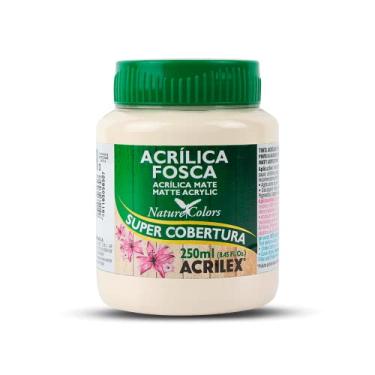 Imagem de Tinta Acrílica Fosca Nature Colors Acrilex 250 ml - 03525 Perola - 892