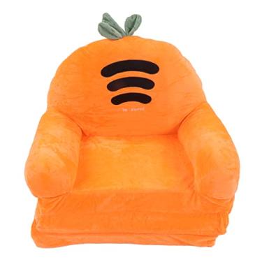 Imagem de Sofá Infantil Dobrável, sofá Infantil 2 Em 1 Toque Confortável Cenoura para Dormir para Leitura (3 Camadas)