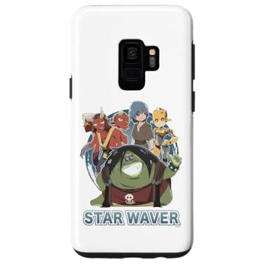Imagem de Galaxy S9 Star Wars Visions Star Waver Bandmates Logo Case