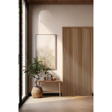 Imagem de Porta Sanfonada de Pvc 210x62cm Bariri Imbuia