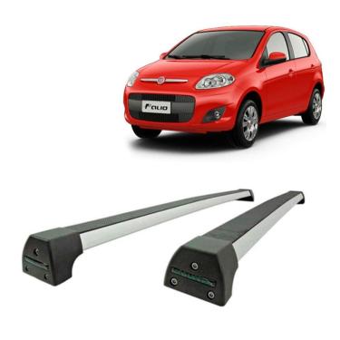 Imagem de Rack De Teto Long Life Sport Alumínio Novo Palio 2012 até 2018 - 4 Portas.