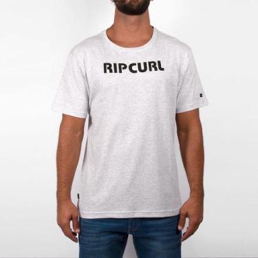 Imagem de Camiseta Rip Curl Pump Tee Masculina Off White