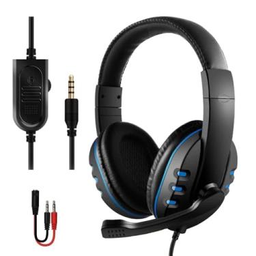 Imagem de Fone De Ouvido Headset P3 Compatível Com Playstation 4 PS3 Xbox One PC