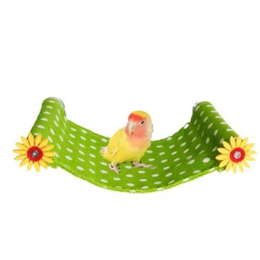 Imagem de Ninho de pássaro de primavera, casa de pássaros para o verão, ninho respirável, rede de papagaio, cabana de madeira para pássaros, cama de dormir para periquitos, calopsitas (estilo mastro)