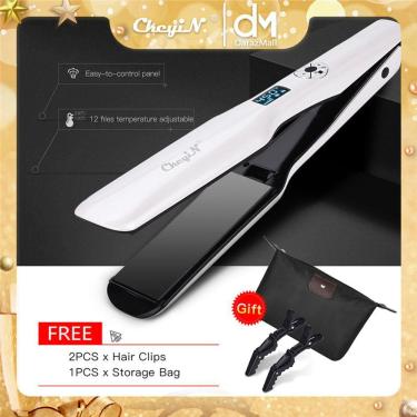 Imagem de Alisador de cabelo de turmalina cerâmica CKeyin com Onesize Scr