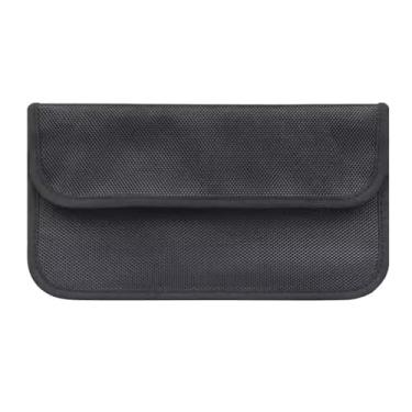 Imagem de Faraday Bag Bolsa Faraday, Preta, Bolsas Faraday Para Laptop E Tablets Bloqueador De Jammer De Sinal, Bolsas Faraday Para Telefones, Bolsas Faraday À Prova De EMP, (Color : Black, Size : 22cmx12cm)