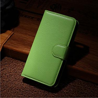Imagem de Capa para WIKO Fizz Leather Stand Wallet Flip Case para WIKO Fizz Capa de proteção de telefone A capa com design simplificado