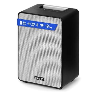 Imagem de Kube Sound - Kube4 - Áudio HiFi até 103 decibéis - Alto-falante Bluetooth interno e externo - Tecnologia avançada de alto-falante WiFi