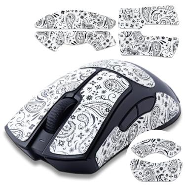 Imagem de JOMKIZ Fita adesiva de mouse adequada para Razer Viper/Viper Ultimate, autoadesiva, pré-cortada, resistente ao suor, kit profissional de atualização de mouse, para os jogadores e esportistas mais
