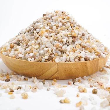 Imagem de Bonsai de suculenta e cacto de 2,7 kg com pedras mistas de areia, pedra de areia grossa natural, cascalho decorativo de plantas em vaso, projetos DIY seixos para enchimentos de vasos, terrário,