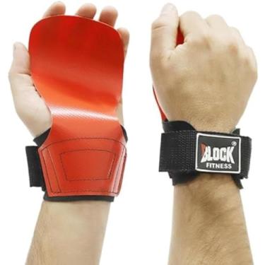Imagem de Strap Musculação E CrossFit Munhequeira C/Tala Academia/Luva Hand Grip para Treino Competição