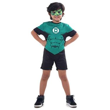 Imagem de Fantasia Lanterna Verde Pop Infantil Sulamericana 910285-M