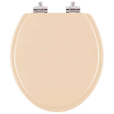 Imagem de Assento Sanitario com Amortecedor Convencional Oval cor Pessego Rosa Shell para vaso Incepa