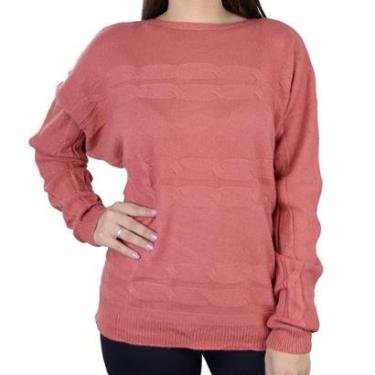 Imagem de Blusa Feminina Facinelli By Mooncity Tricot Vermelho - 650952-Feminino