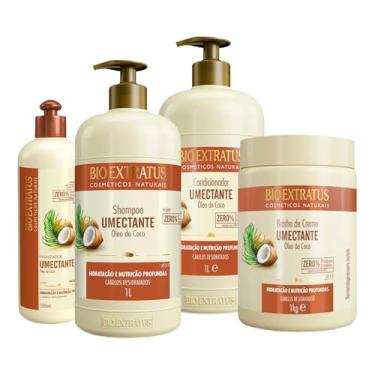 Imagem de Kit Bio Extratus Umectante Óleo Coco Hidratação Profunda 3-Litros 4-Produtos