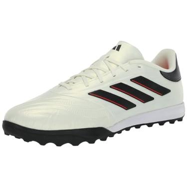 Imagem de adidas Tênis unissex adulto Copa Pure Ii League Turf, Marfim/preto/vermelho solar, 38 BR