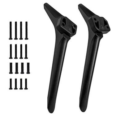 Imagem de Base de TV para suporte de TV Hisense, pernas de TV para TV Hisense A6 43" 50" 55" 60" 65" 65" para TV 43A6G 50A6G 50A6GX3 55A6G 60A6G 60A6G 65A6G, base de TV de substituição com parafusos e