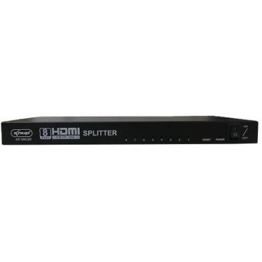 Imagem de Switch Splitter Distribuidor HDMI 8 Portas (1 Para 8 Portas de Saída H