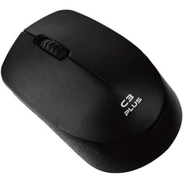 Imagem de Mouse sem Fio C3Plus Preto, M-W17Bk - 1000GrauTech