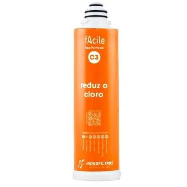 Imagem de Refil Purificador Hidro Filtros Facile C3 - Hidrofiltros