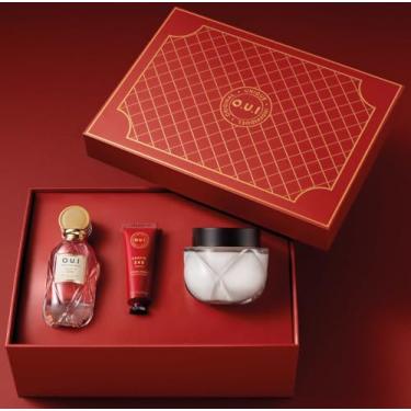 Imagem de Kit de Perfume Oui Scapin 245, Incluindo Perfume, Creme des. Corporal e Loção Hidratante para as mãos