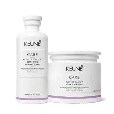 Imagem de Kit Keune Care Blonde Savior Shampoo + Máscara (2 produtos) - Keune Ha