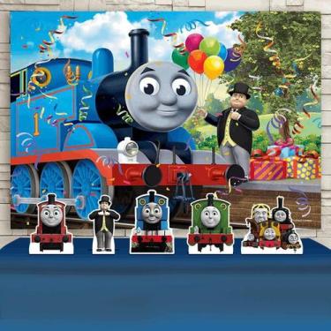 Imagem de KIT Festa Prata Thomas e seus Amigos - IMPAKTO VISUAL