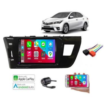 Imagem de Mp5 Multimidia Android Auto iOS Carplay Corolla 2015 2016 - Sp. Reposi