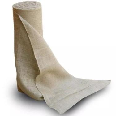 Imagem de 1m Tecido De Juta - Tela De Juta - Artesanato - Decoração - Casa Blanc