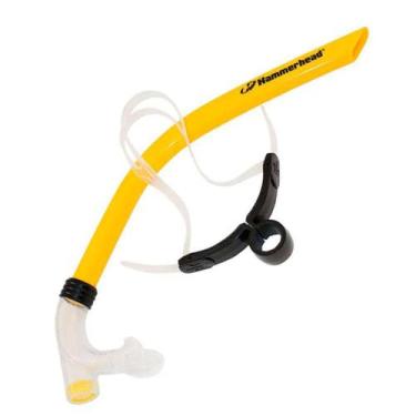 Imagem de Snorkel Respirador Frontal para Natação Hammerhead, Amarelo