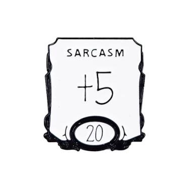 Imagem de Broche D&ampD Dnd - RPG - CN, Branco