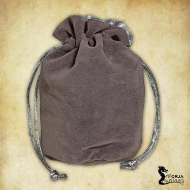 Imagem de Bolsa de Dados Extra Grande - RPG - T&G, Cinza