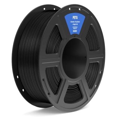 Imagem de ELEGOO Carretel de plástico de filamento PETG preto 1 kg