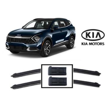 Imagem de Par de Palhetas Para Limpador De Parabrisa Dianteiro Kia Sportage 2022