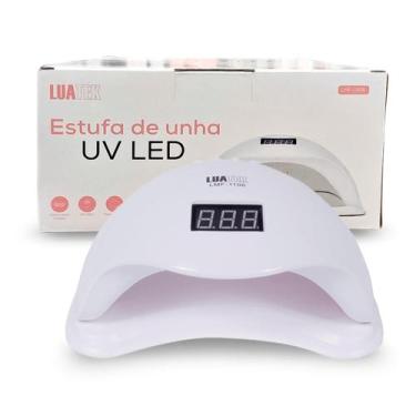 Imagem de Cabine Estufa De Unha Gel led Com Timer 48w Bivolt Secagem Rapida Uso 