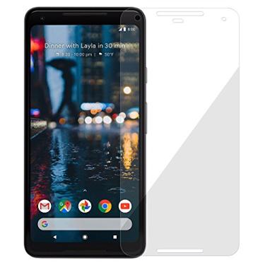 Imagem de AMZER Película protetora de vidro temperado Crystal 9H HD Full Screen para Google Pixel 2 XL – transparente