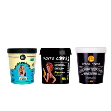 Imagem de Kit com 3 Óleo Capilar Lola Reparador Danos Vorazes 50ml - Lola Cosmet