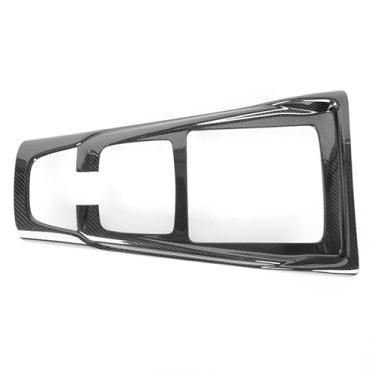 Imagem de FINMOKAL Acabamento da tampa do painel de engrenagens do console central de fibra de carbono real compatível com Benz A CLA Class W118 W177 A220 CLA250 2019-2023