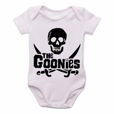 Imagem de body nenê criança roupa bebê The Goonies Caveira - Empório Dutra, G   