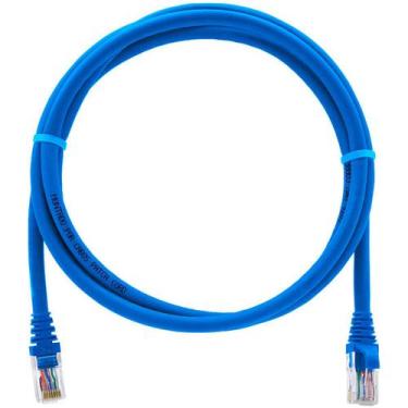 Imagem de Cabo De Rede 1,5 Metro Patch Cord Cat6 UTP Furukawa Azul - CABOS PATCH