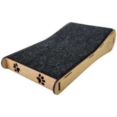 Imagem de Arranhador Sofisticado de Carpete em MDF 6mm para Gatos com Refil - Ar