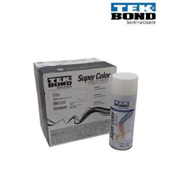 Imagem de Tinta Spray Tekbond Branco Fosco Uso Geral 350ml C/6Unidades - Tek Bon