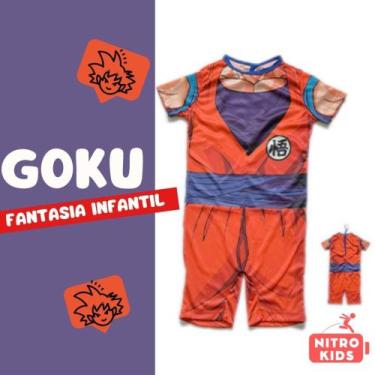 Imagem de Fantasia Curta sem Enchimento do Goku - Podumaju, P
