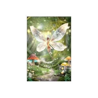 Imagem de Painel De Festa Vertical 1,50 x 2,20 - Jardim Encantado Fadas 020 - Vi